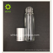 Rollo de cristal cosmético del perfume vacío coloreado claro superventas 5ml 8ml en la botella